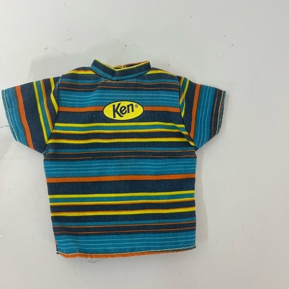 Set of 2 Ken Rainbow Prince Doll Mattel 1999 Barbie #26359 Shirt & Striped Shirt - Picture 3 of 7